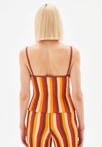 adL VELMARIRI STRIPED STRAP - Top - striped brown