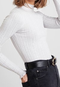 Pull Femme Miss Selfridge Gris Pailleté – Taille 10 – Coton Et Polyester