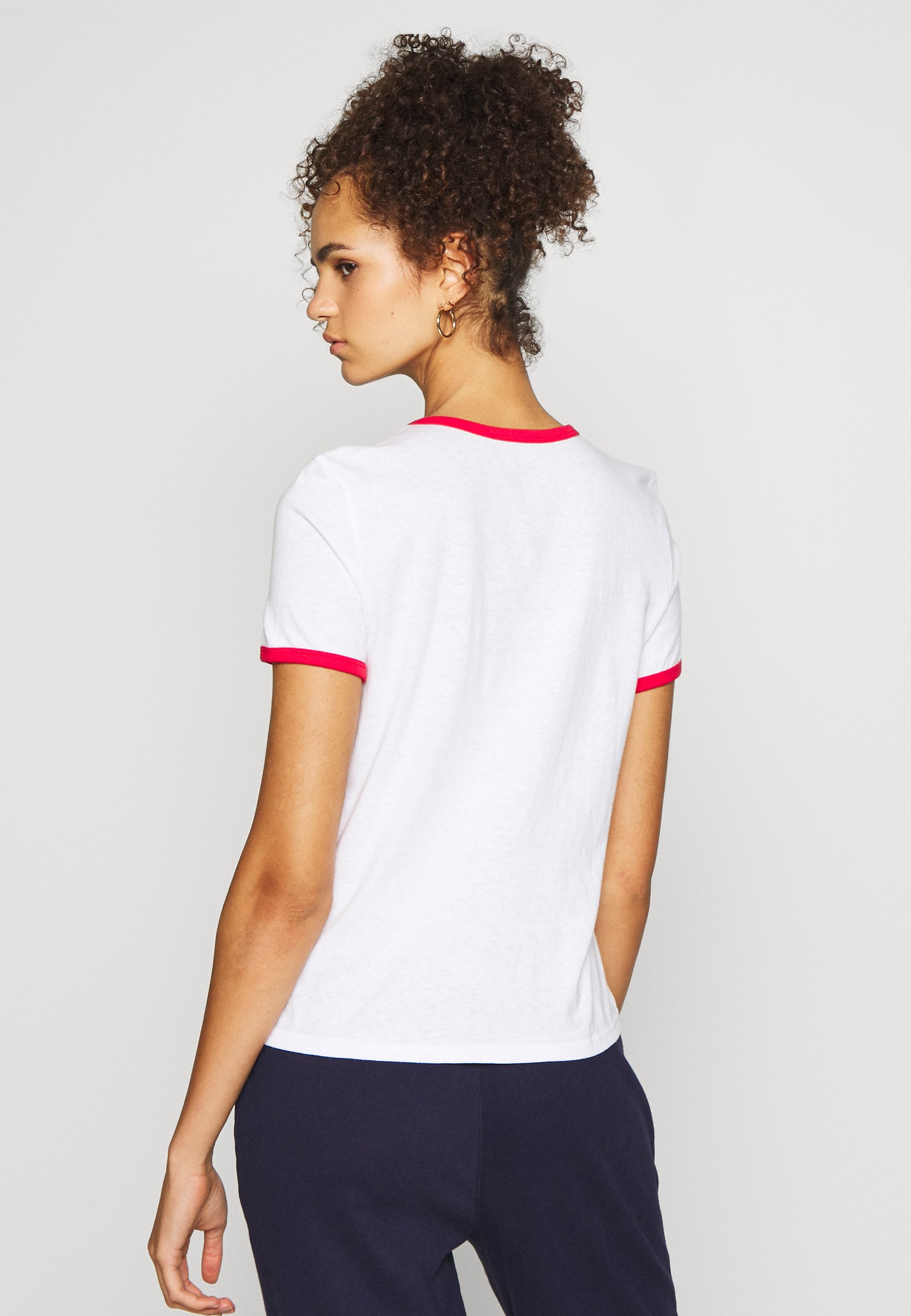 Gap Tall AMERICANA TEE T shirts med print fresh white GAP TEE - T-shirts - fresh white