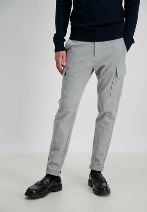 SUPERFLEX - Pantaloni cargo - grey mix