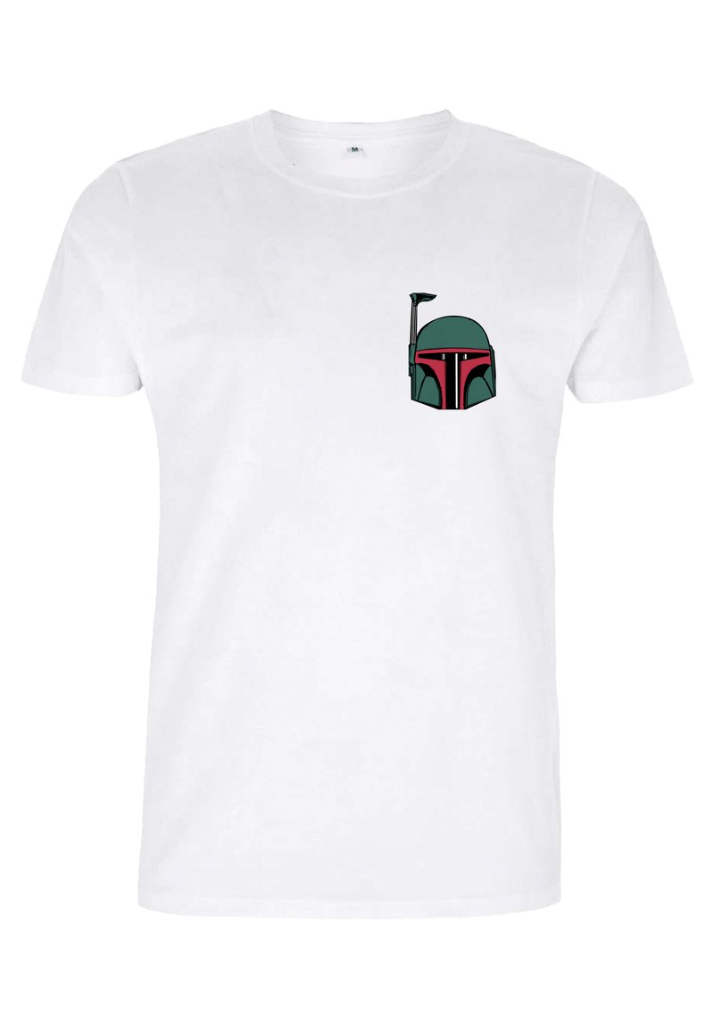 Star Wars STAR WARS: CLASSIC BOBBA HEAD POCKET - T-shirt z nadrukiem