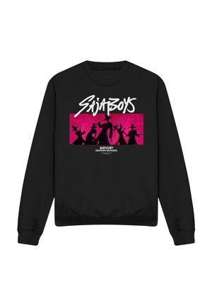 NETFLIX, KPOP DEMON HUNTERS SAJA BOYS PINK DEMONS - Sweatshirt - black