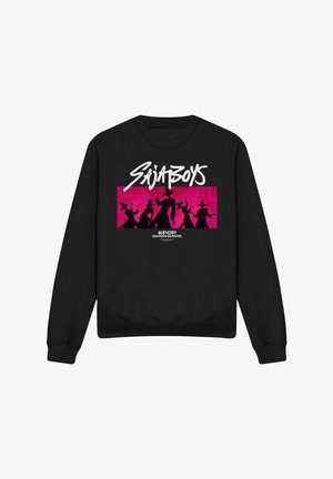NETFLIX, KPOP DEMON HUNTERS SAJA BOYS PINK DEMONS - Sweatshirt - black