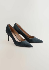 FOREVER COMFORT MID COURT  - Klassikalised kontsakingad - navy suede