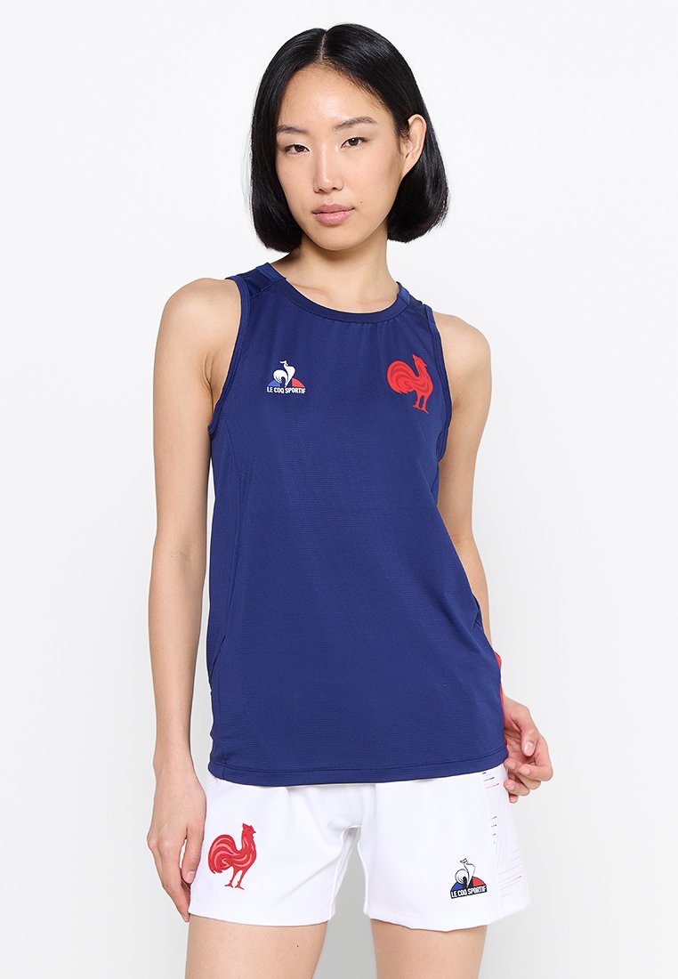 Le Coq Sportif Sport T-shirt blauw