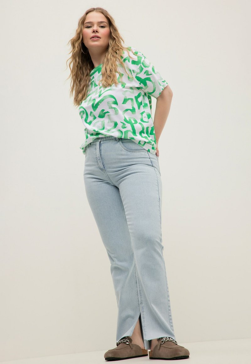 Studio Untold Bootcut jeans bleached denim/lichtblauw Zalando.nl