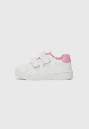 LOGAN UNISEX - Sneakers laag - white/pink