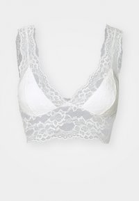 Não selecionado, bright white