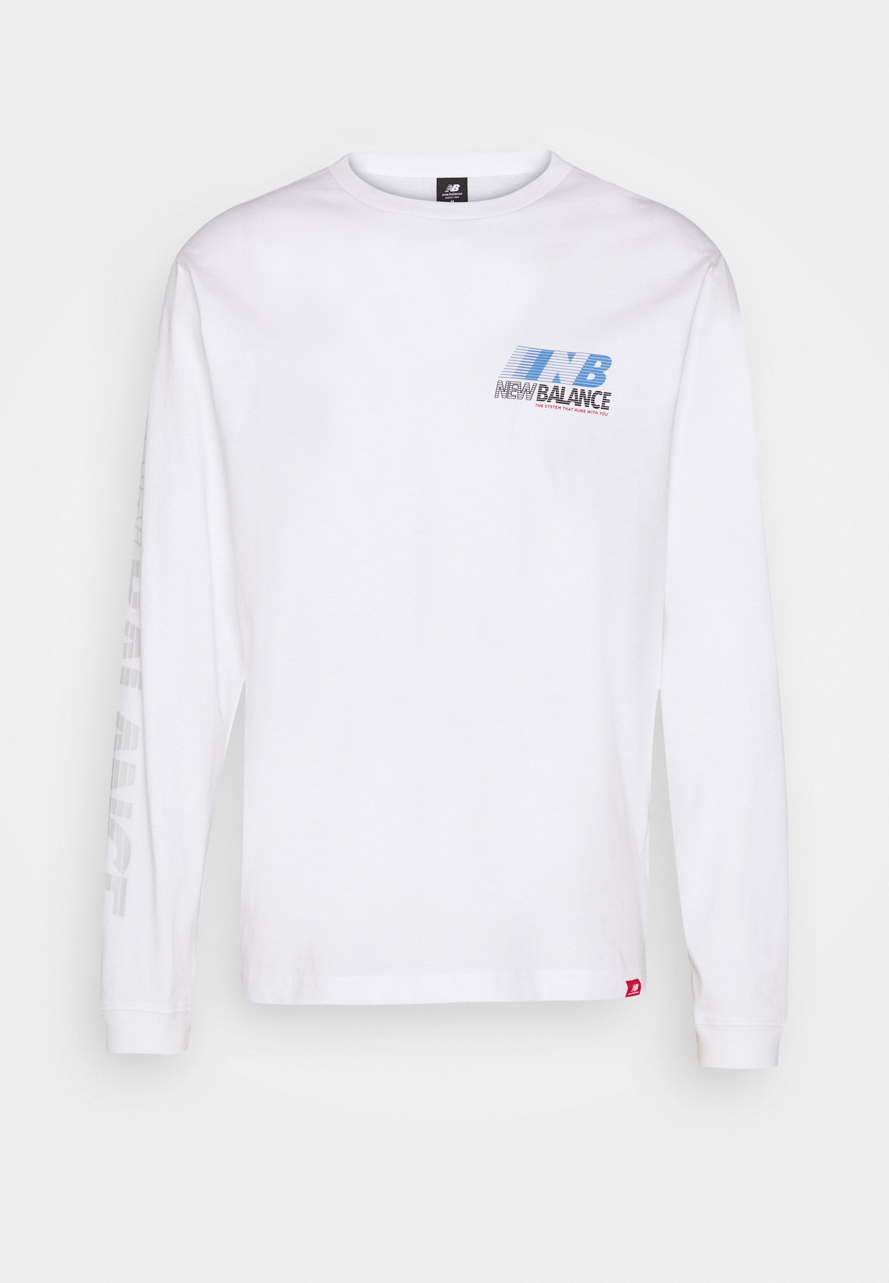 New Balance ESSENTIALS SPEED - Camiseta de manga larga - white/blanco -  Zalando.es