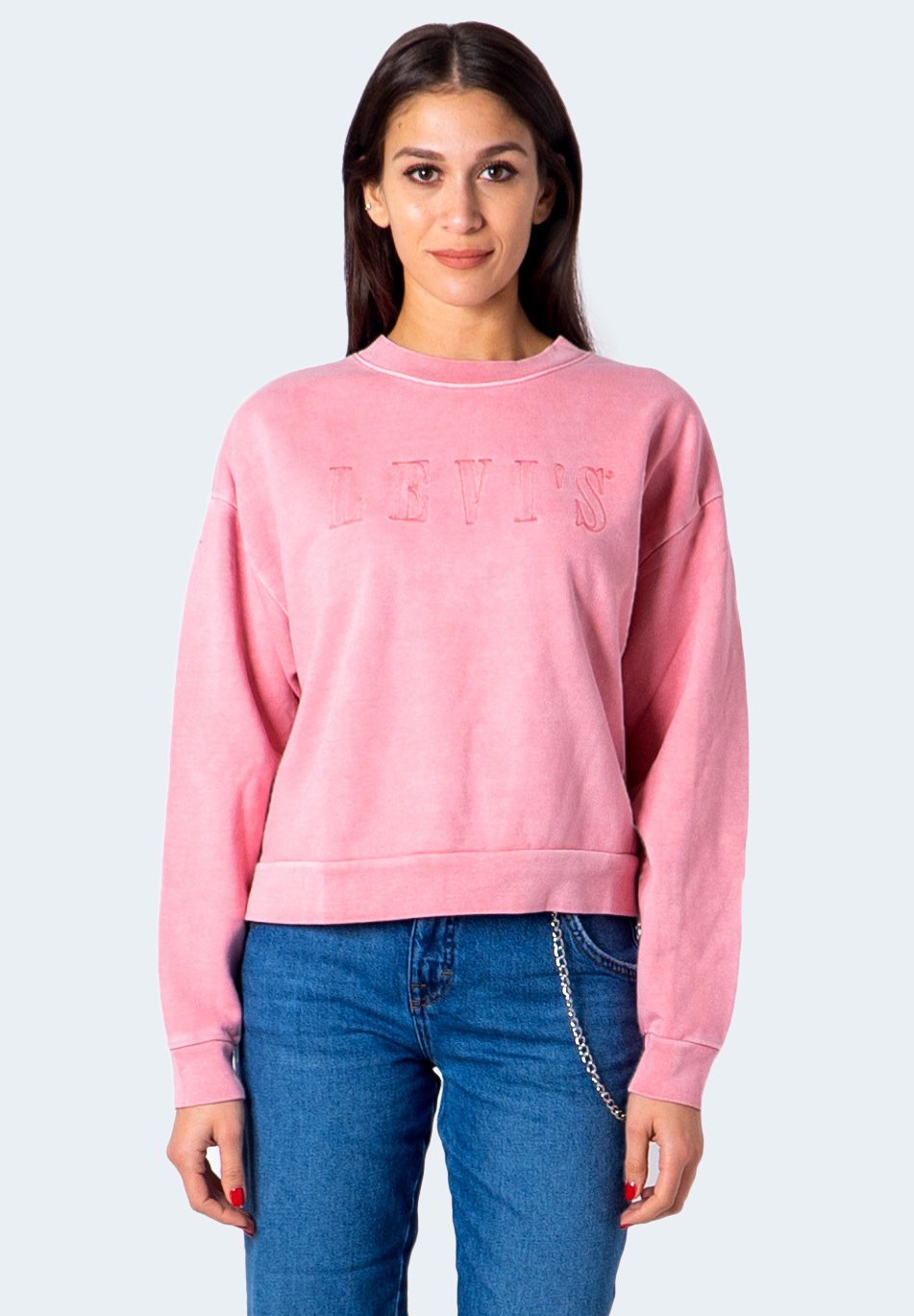 Womens Hoodie Jeans Pink Levi Sweatshirt Levi's® Sweatshirt Pink