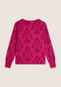 Freddy GIROCOLLO IN FANTASIA - Felpa - allover ikat beetroot purple