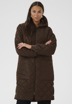 BPTILLA HOOD - Téli kabát - chocolate brown