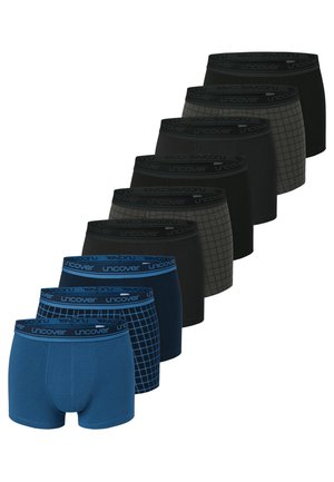 9 PACK - Boksershorts - schwarz/blau