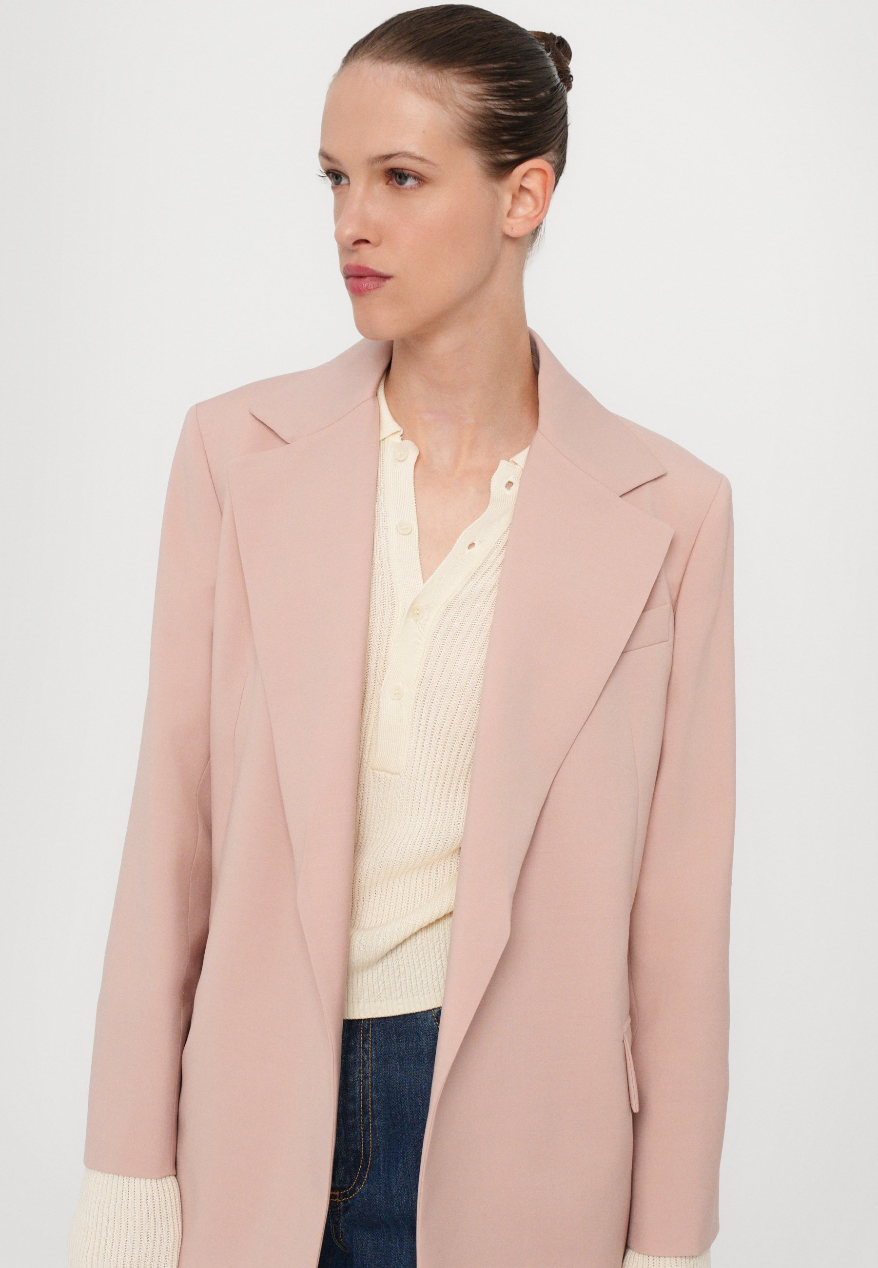 【関税&送料込】Weekend Powder Pink Wool Teso Blazer WEEKEND MaxMara TESO - Blazer - cipria/pink - Zalando