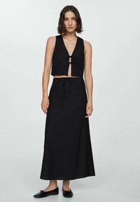 Mango Weste - black