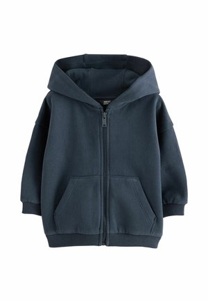Next, REGULAR FIT - SOFT TOUCH ZIP THROUGH HOODIE - Zip-up sweatshirt - navy