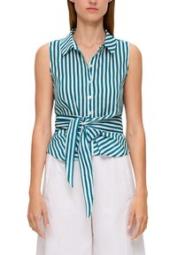 s.Oliver BLACK LABEL Hemdbluse - petrol