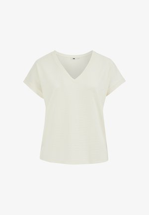WE Fashion, CURVE - T-Shirt basic - off-white