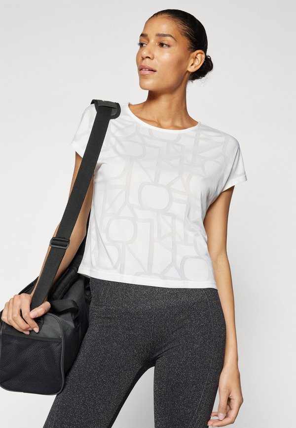 ONPAUB MERLIN ON BAT SHORT TEE - Print T-shirt - cloud dancer2