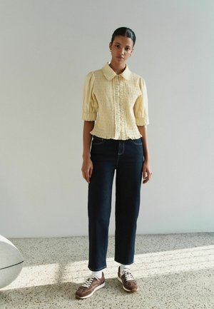 Next, MID RISE ANKLE LENGTH - Jeans Straight Leg - denim rinse