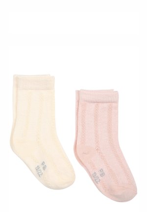 Petit Bateau 2 PACK - Calcetines - pink