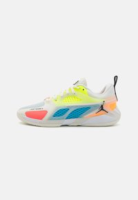 Unselected, sail/black/dark powder blue/volt/peach cream/hot punch