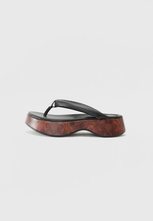 HAZEL - Sandaler m/ tåsplit - black