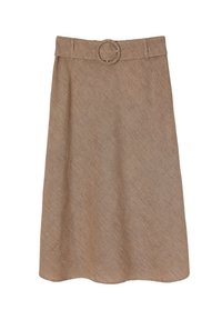 TNILI - A-lijn rok - beige