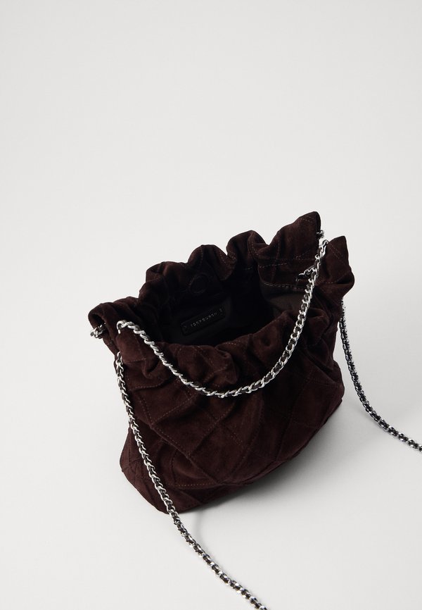 FLEMING MINI HOBO - Handbag - licorice3