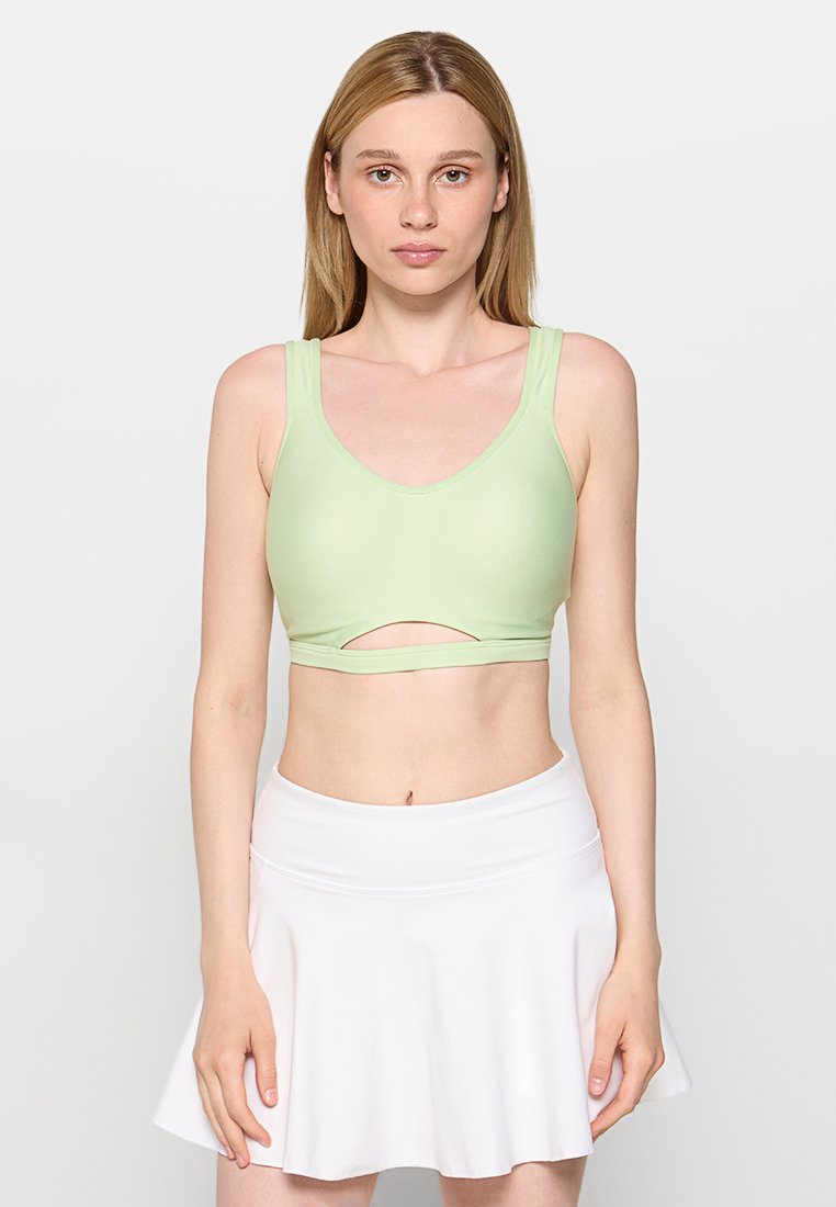 Under Armour Sport-bh met high support groen