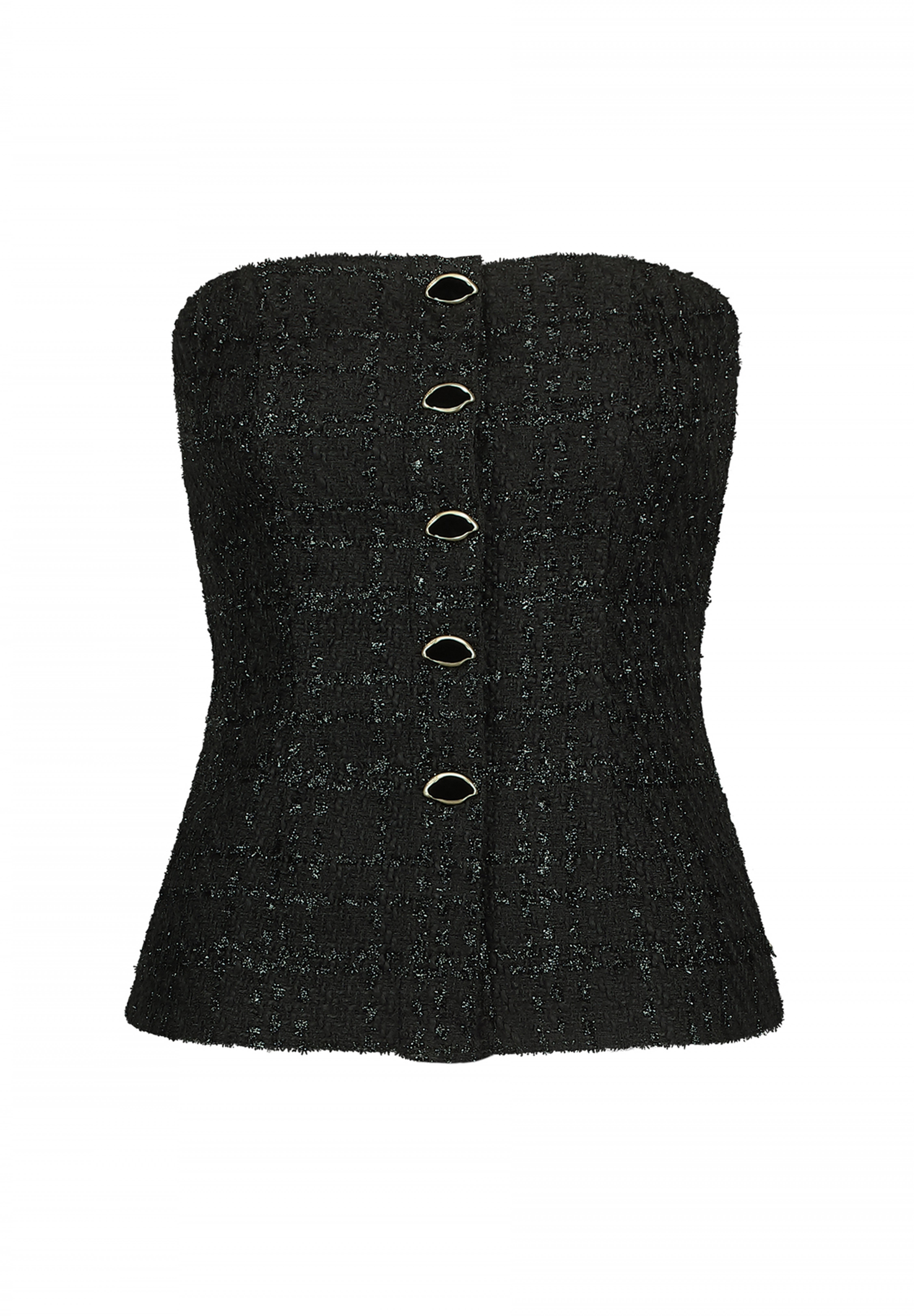 Fabienne Chapot TWINNIE TWEED - Top - black/zwart - Zalando.nl