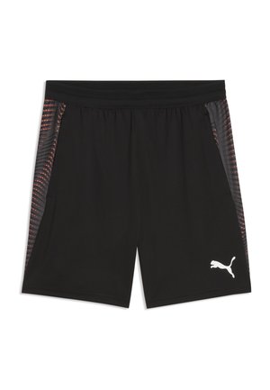 INDIVIDUALFINAL  - Pantalón corto de deporte - dusky gray-mint jelly-glowing red