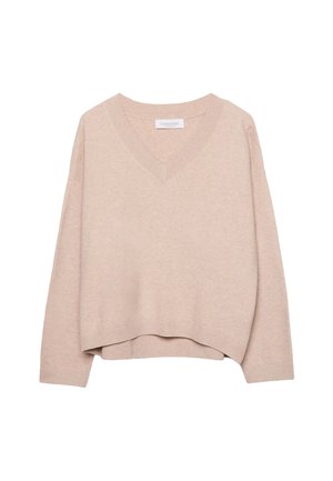 Maglione - mottled brown