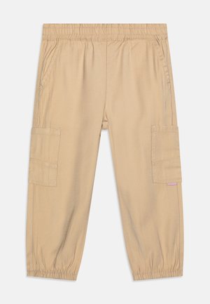 NMFBELLA ROUND PANT - Stoffhose - safari