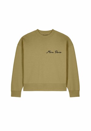 Mira Paris ESSENTIAL OVERSIZED BOXY SWEATSHIRT UNISEX - Felpa - faded olive