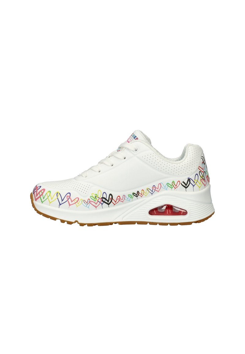 Skechers Sneaker low - wit/weiß - Zalando
