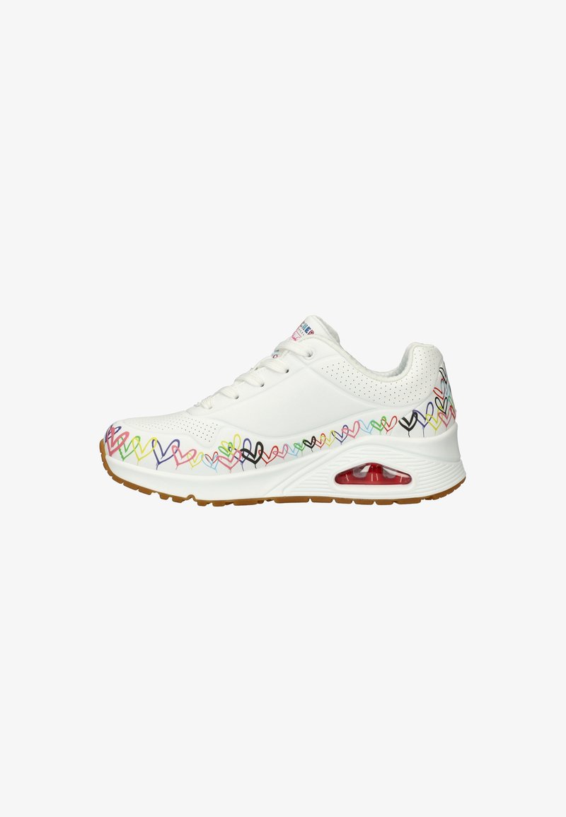 Lowwit Skechers Sneaker low - wit/weiß - Zalando