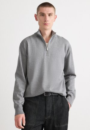 SWEATER  - Striktrøje - medium grey heather