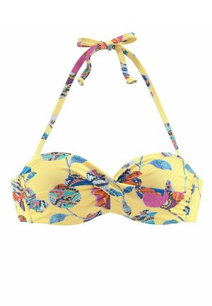 Sunseeker Bikini-Top - gelb-bunt