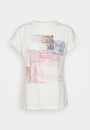 edc by Esprit, T-shirt imprimé - off-white