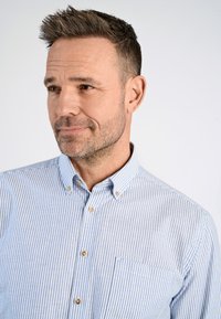 Jack's Sportswear STRIPED  - Overhemd - mid blue