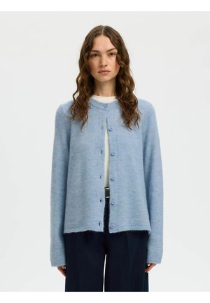 SLFLULU NEW NOOS - Gilet - cashmere blue
