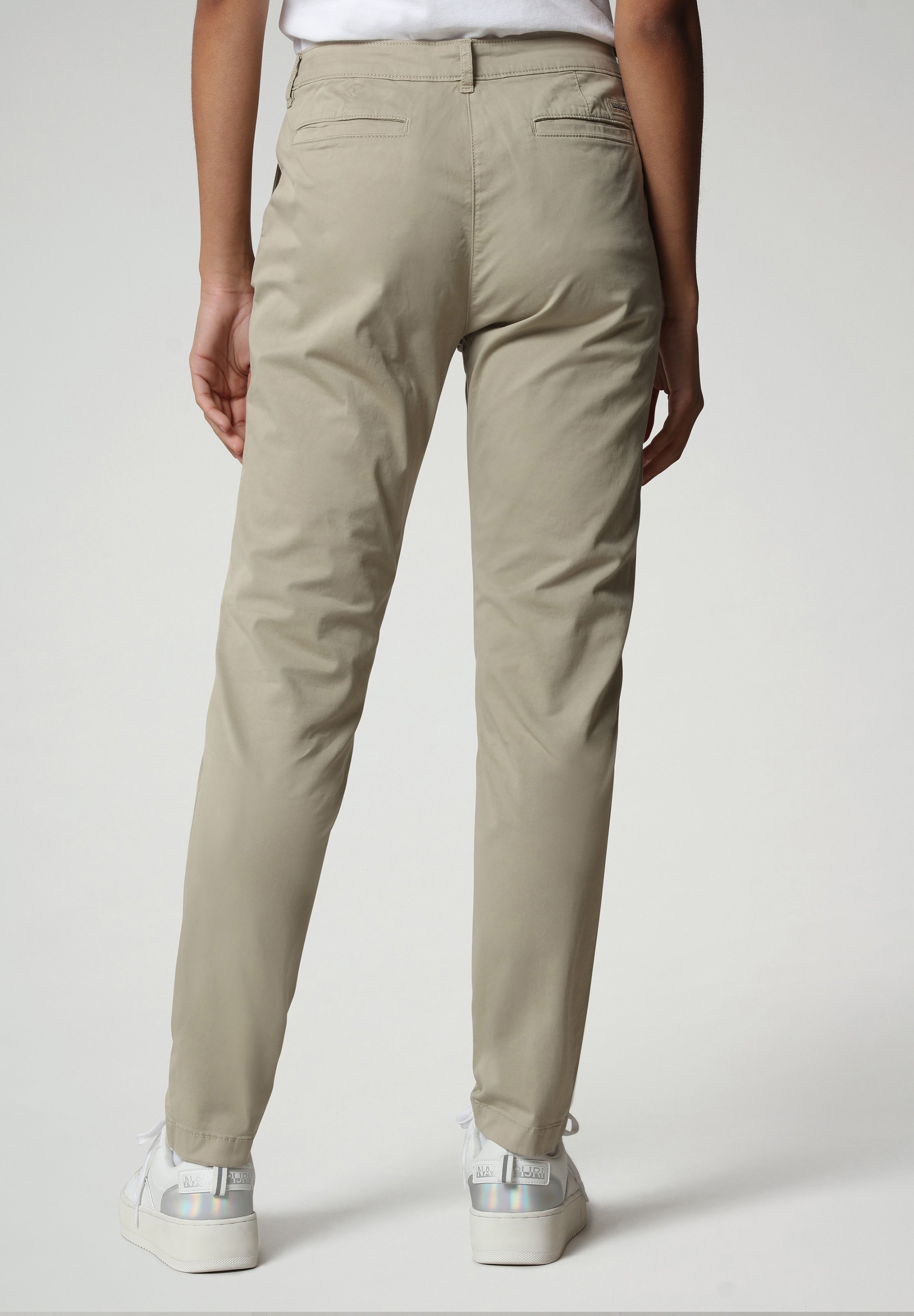 Napapijri MERIDIAN - Chino - silver sage/grigio - Zalando.it