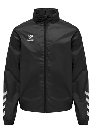 Regnjakke / vandafvisende jakker - black denim