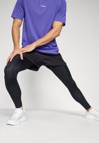 Salomon SHKOUT CORE  - Collants de running - deep black