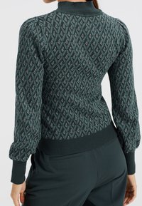 WE Fashion Stickad tröja - green