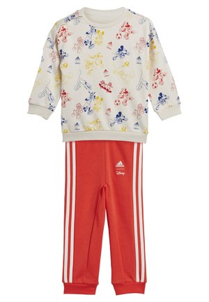 adidas Sportswear, DISNEY MICKEY MOUSE - Tuta - chalk white   bold gold   bright red   better scarlet