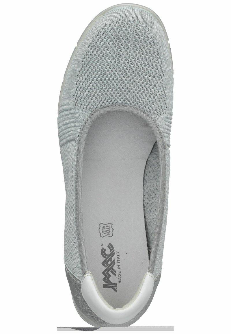 Damen Klassische Ballerinas | IMAC faltbarer Ballerina perlgrau/grau - QS92810 Damen Klassische Ballerinas | IMAC faltbarer Ballerina perlgrau/grau - QS92810