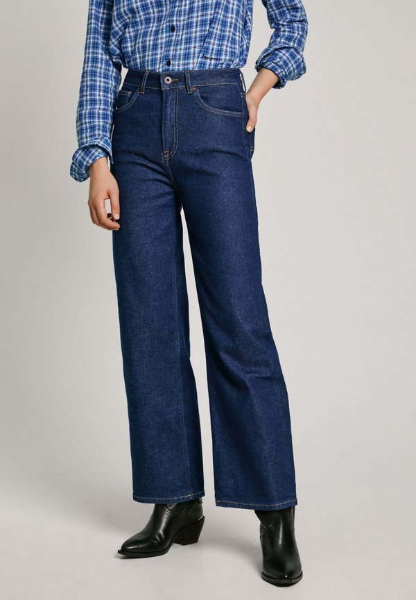 UHW LEXA - Flared Jeans - dark stretch