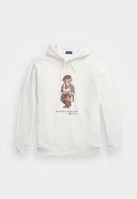 POLO BEAR FLEECE HOODIE - Sportinis megztinis - deckwash white